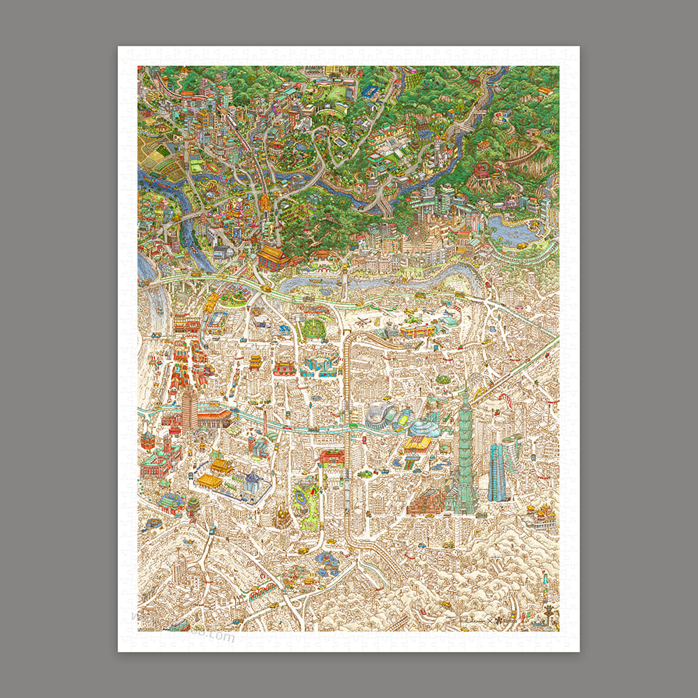 Tom Parker - Taipei Map