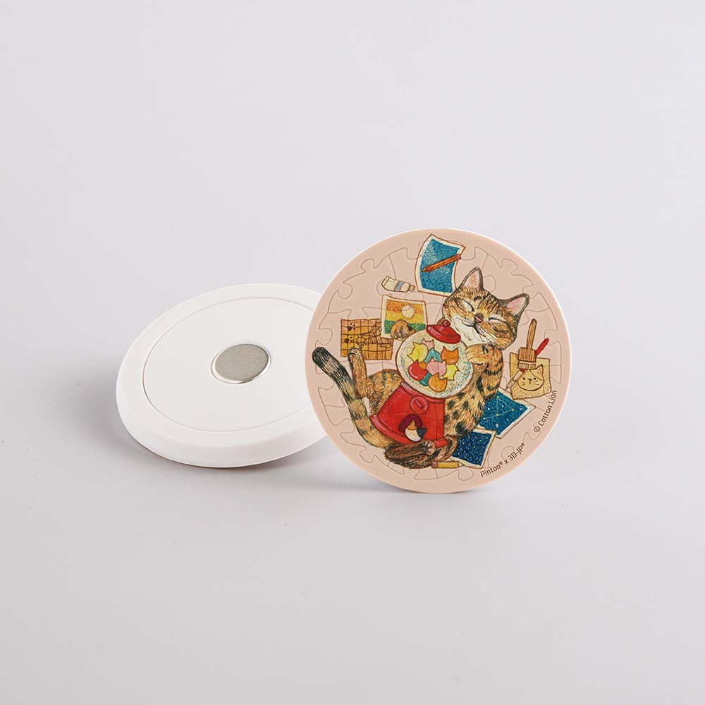 Cotton Lion - Tabby Cat (D1311) | 16 pcs