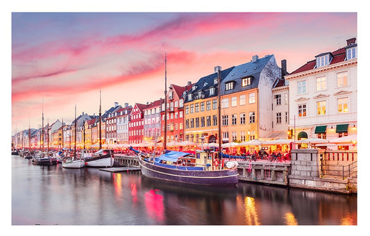 Nyhavn Canal in Copenhagen, Denmark
