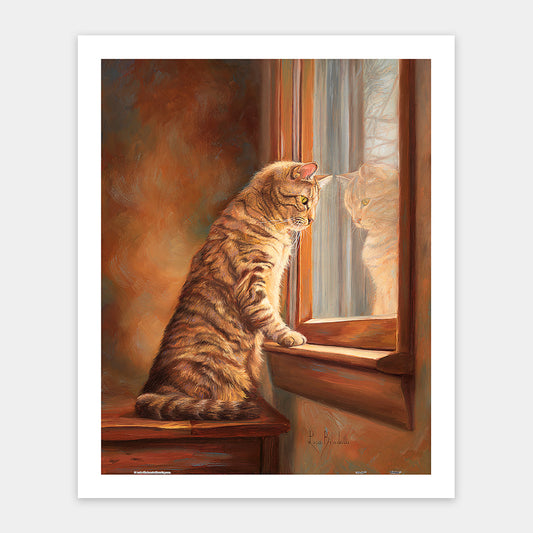 Lucie Bilodeau - Peering Out the Window (500 pcs)