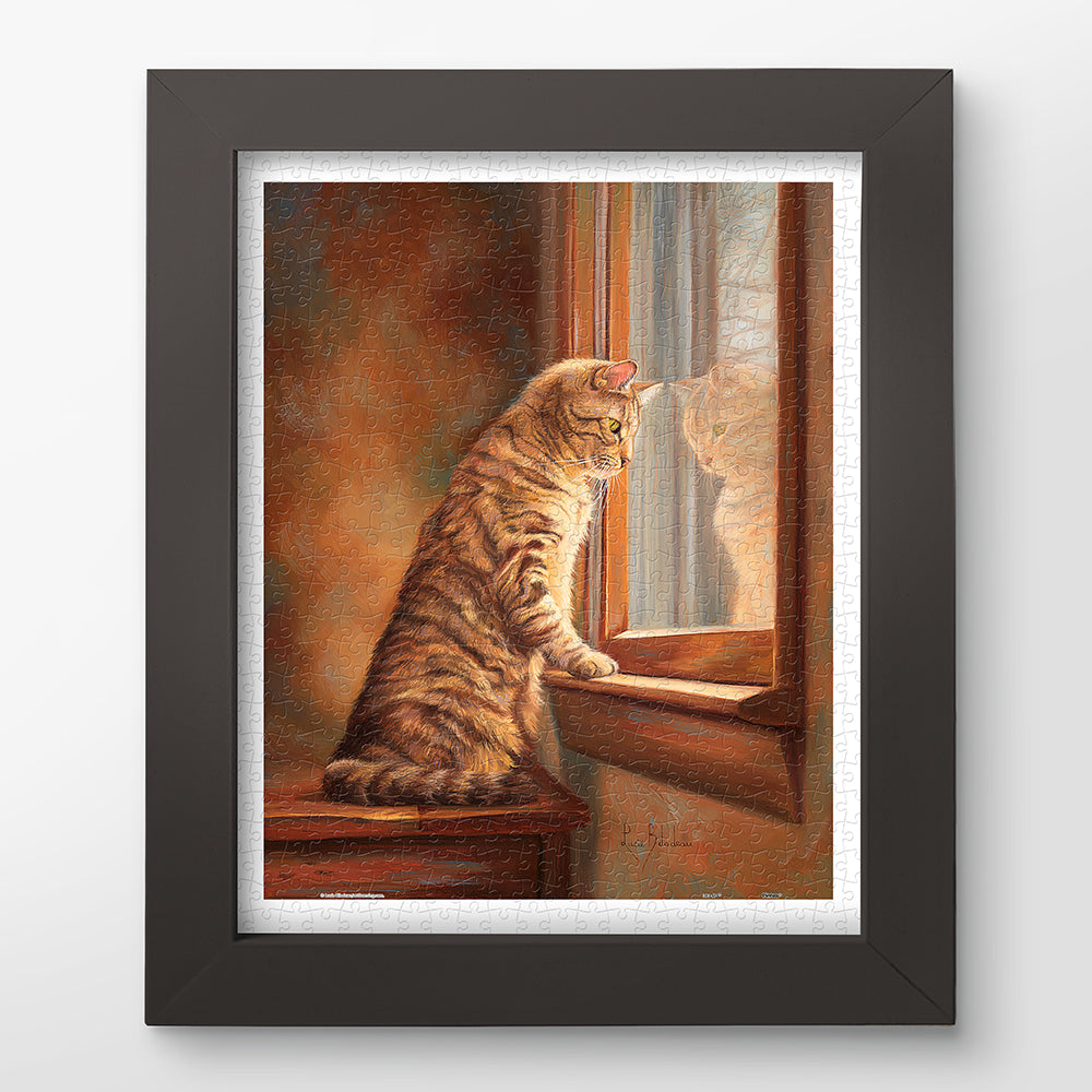 Lucie Bilodeau - Peering Out the Window (500 pcs)