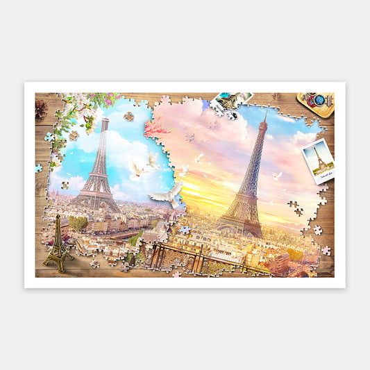 Puzzle in Puzzle- The Magnificent Eiffel Tower