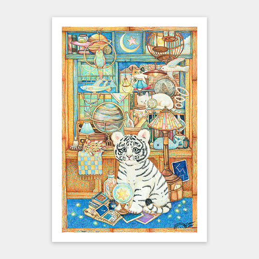 Cotton Lion - Little White Tiger's Collection Cabinet (600 pcs)