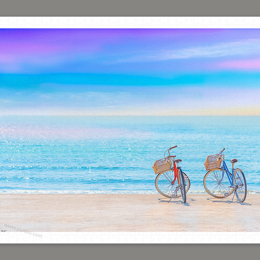 Bicycle Trip Collection - Tranquil Summer Beach