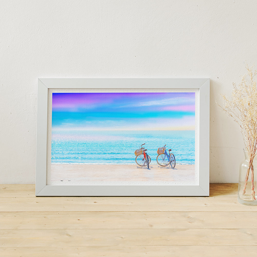 Bicycle Trip Collection - Tranquil Summer Beach