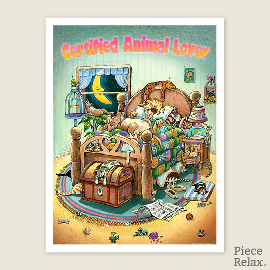Gary Patterson - Certified Animal Lover (1200 pcs)
