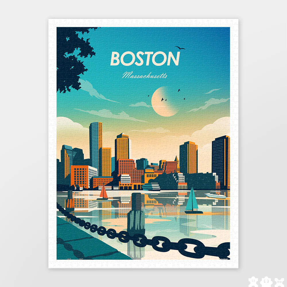 Studio Inception - World Travel - Boston (1200 pcs)
