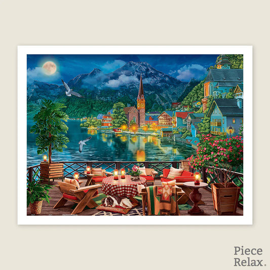 Image World - Evening by the Lake in Hallstatt (1200 pcs)