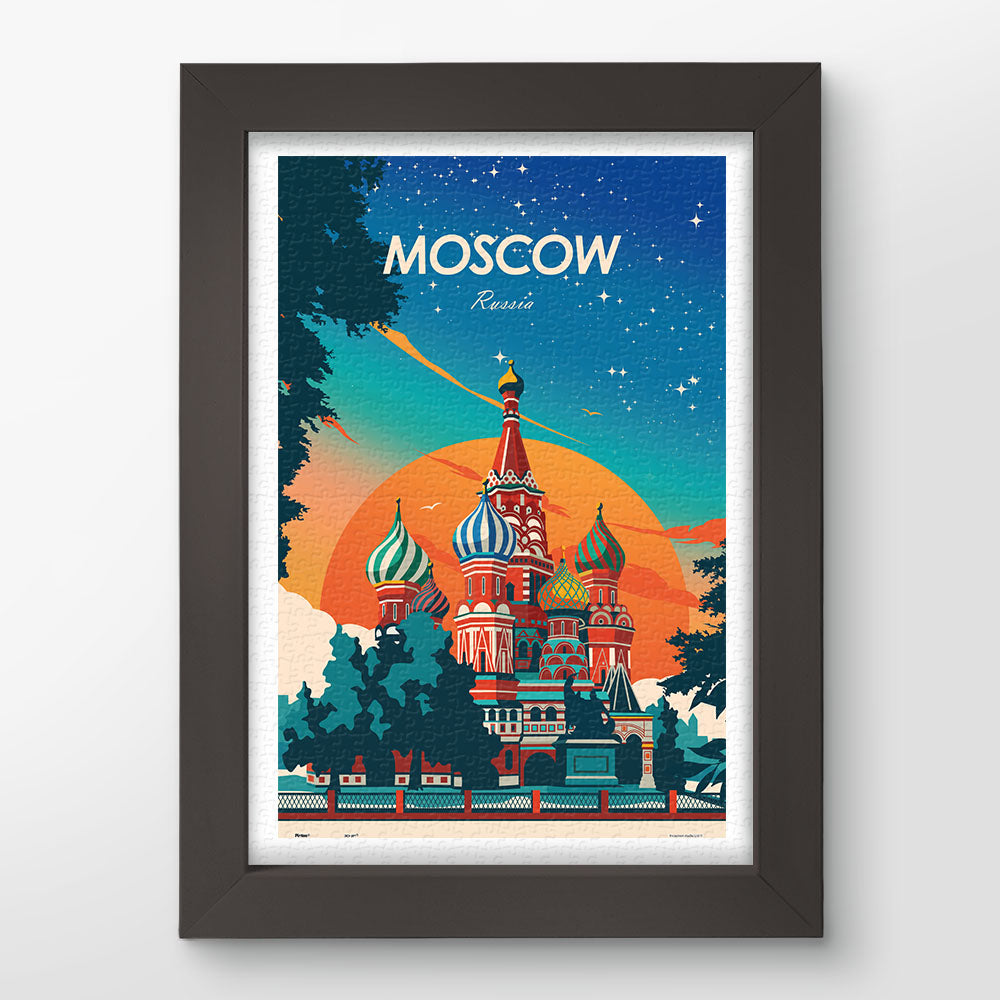 Puzzle PieceRelax 600 Pezzi: 'Studio Inception - Moscow' Per Adulti - Viaggio E Relax