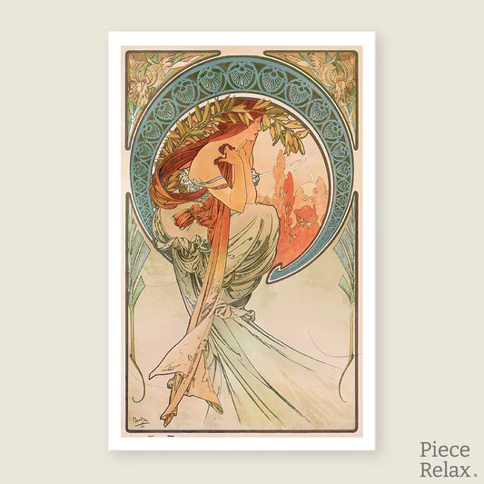Alphonse Mucha - The Arts - Poetry (1000 pcs)