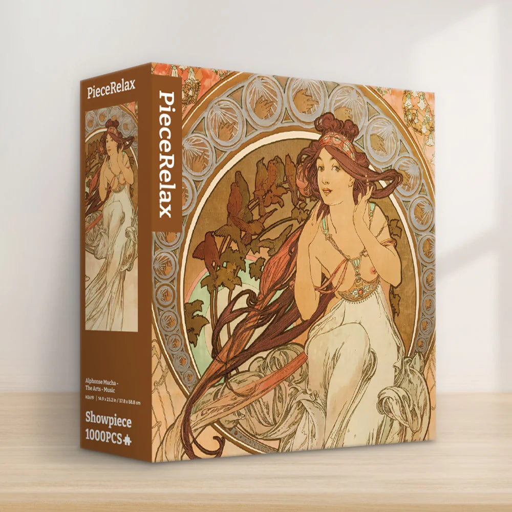 Alphonse Mucha - The Arts - Music (1000 pcs)