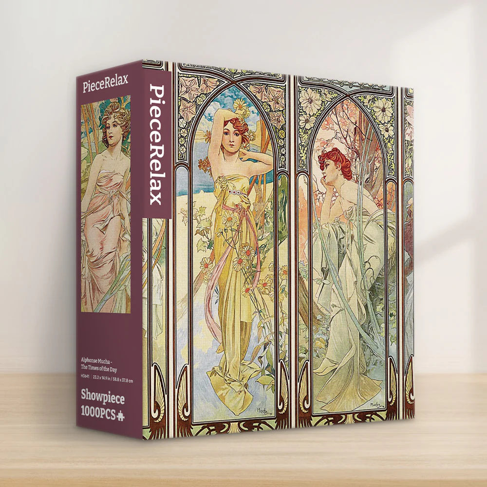 Alphonse Mucha - The Times of the Day (1000 pcs)