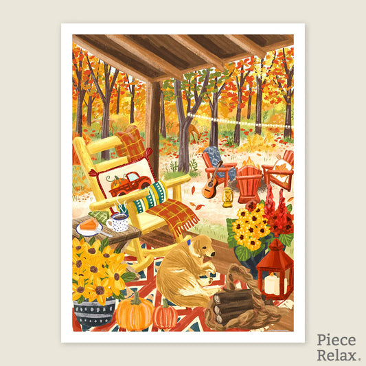 Olivia Gibbs - Fall Porch
