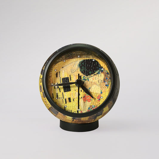 Puzzle Table Clock - The Kiss (145 pcs)