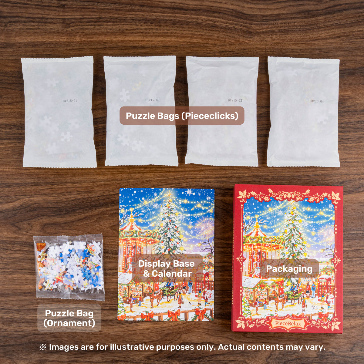 ZHUguli - Christmas Wonderland (Gift Puzzle Set) U1215
