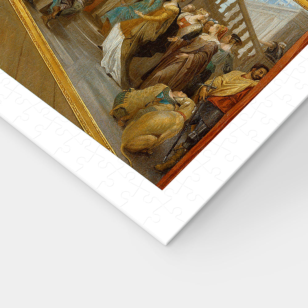 Pintoo Showpiece Puzzle 1200 pcs | David Teniers - Archduke Leopold William in his Gallery at Brussels (H4137)