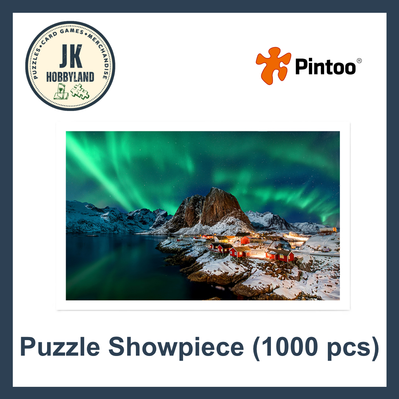 Pintoo Showpiece Puzzle 1000 pcs | Dream of the Northern Lights, Norway (H4139)