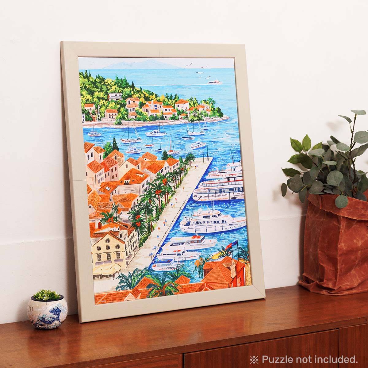 PieceRelax PieceClicks Frame - Oatmeal (1008 pcs) (W1261)