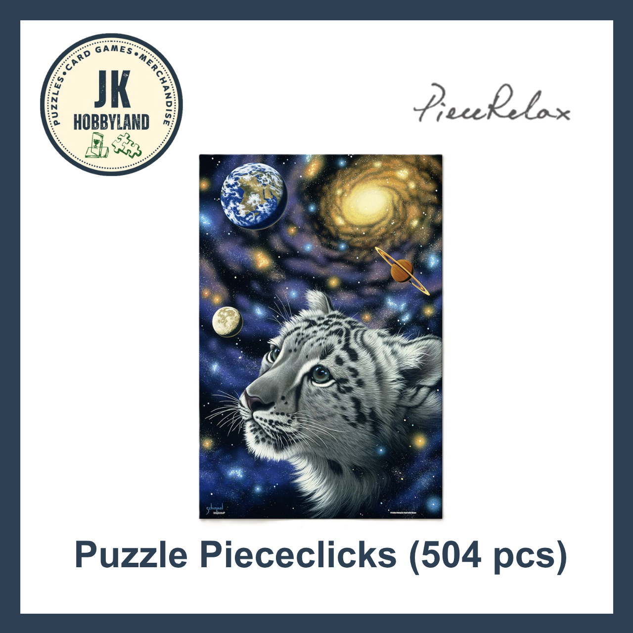 PieceRelax PieceClicks Puzzle 504 pcs | Schim Schimmel - One With the Universe (U1066)