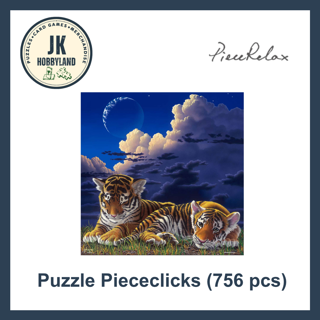 PieceRelax PieceClicks Puzzle 756 pcs | Schim Schimmel - In Mother’s Arms (U1065)