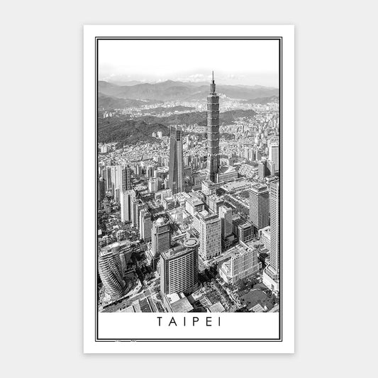Black and White - Taipei (H2612) | 1000 pcs