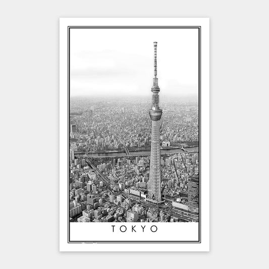 Black and White - Tokyo (H2613) | 1000 pcs