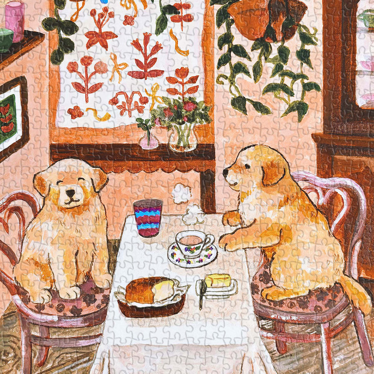 PieceRelax PieceClicks Puzzle 1008 pcs | MOSLA - Afternoon tea time (U1120)