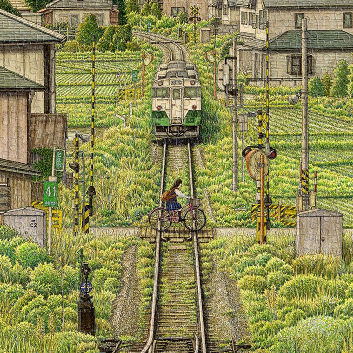 PieceRelax PieceClicks Puzzle 504 pcs | Tadashi Matsumoto - Fading Shadow (U1146)