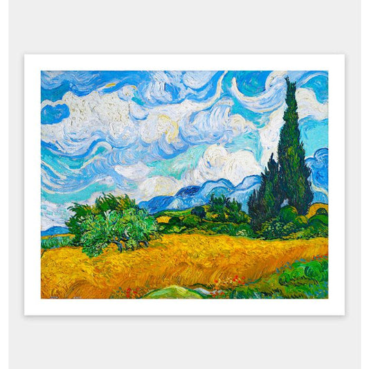 Vincent van Gogh - Wheat Field with Cypresses (500 pcs)