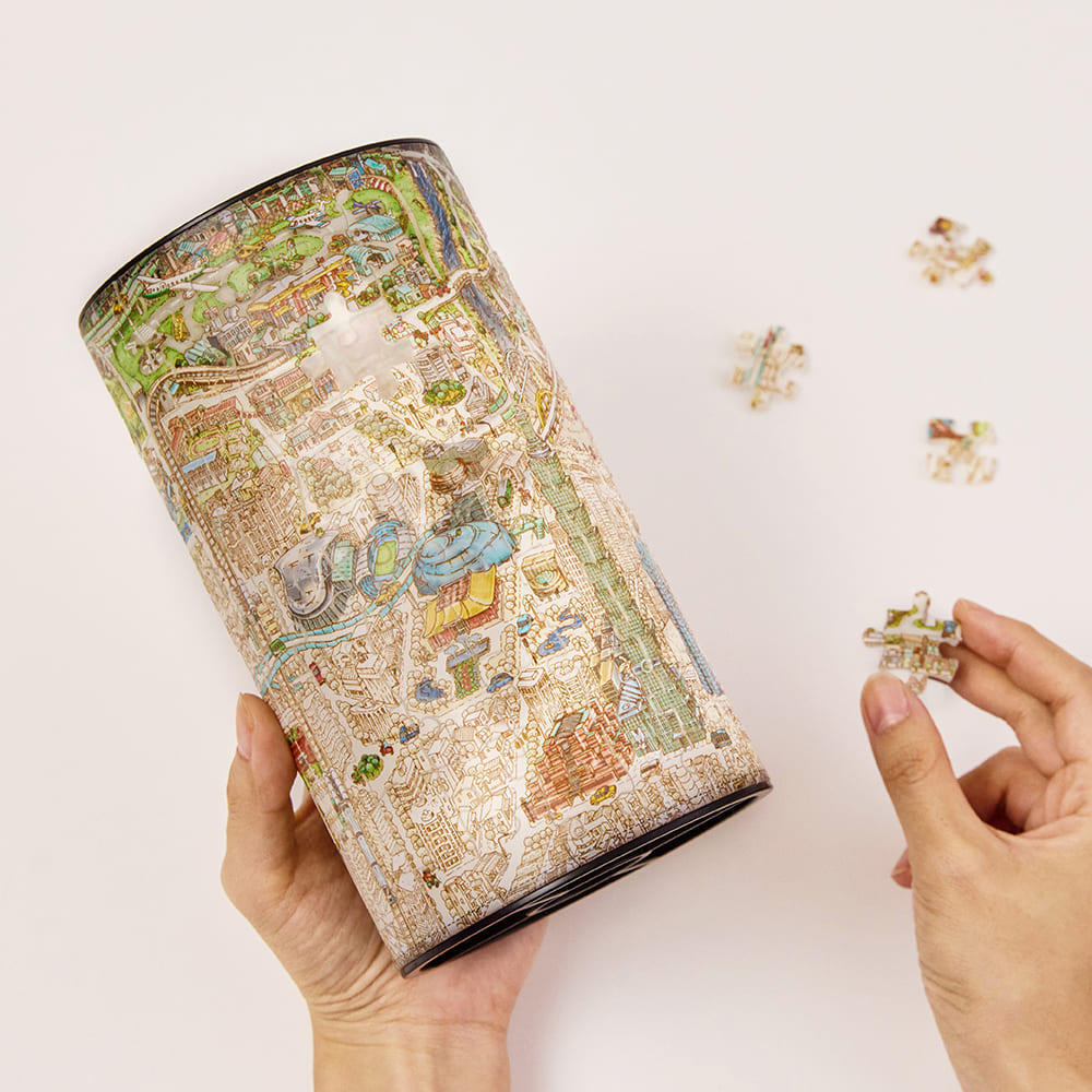 Tom Parker - Taipei MAP (JB1016) | 160 pcs