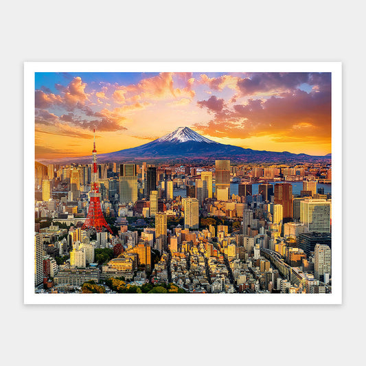 Tokyo Cityscape, Japan (H4006) | 1200 pcs