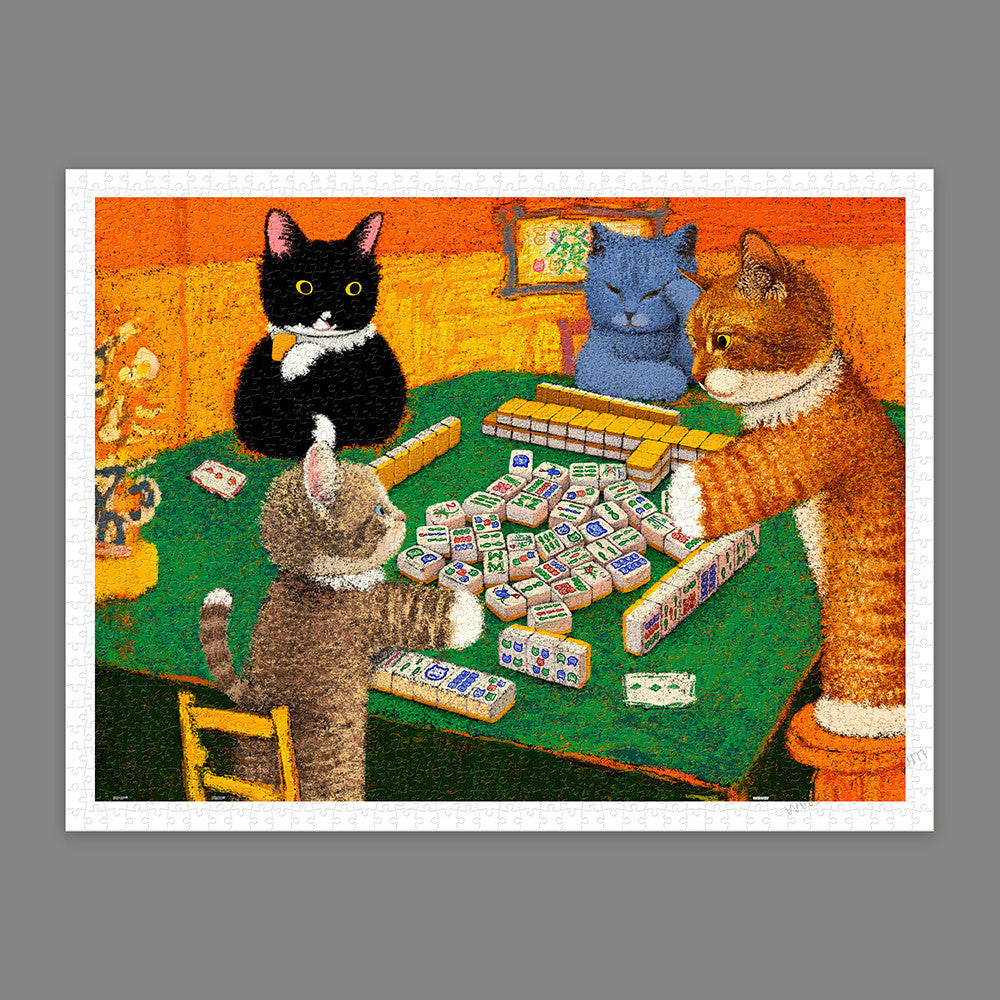 NEWNEW - Mahjong Friends Kitten (H4052) | 1200 pcs