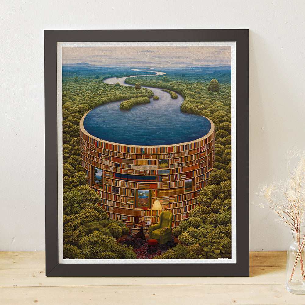 Jacek Yerka - Bibliodame (H1640) | 2000 pcs