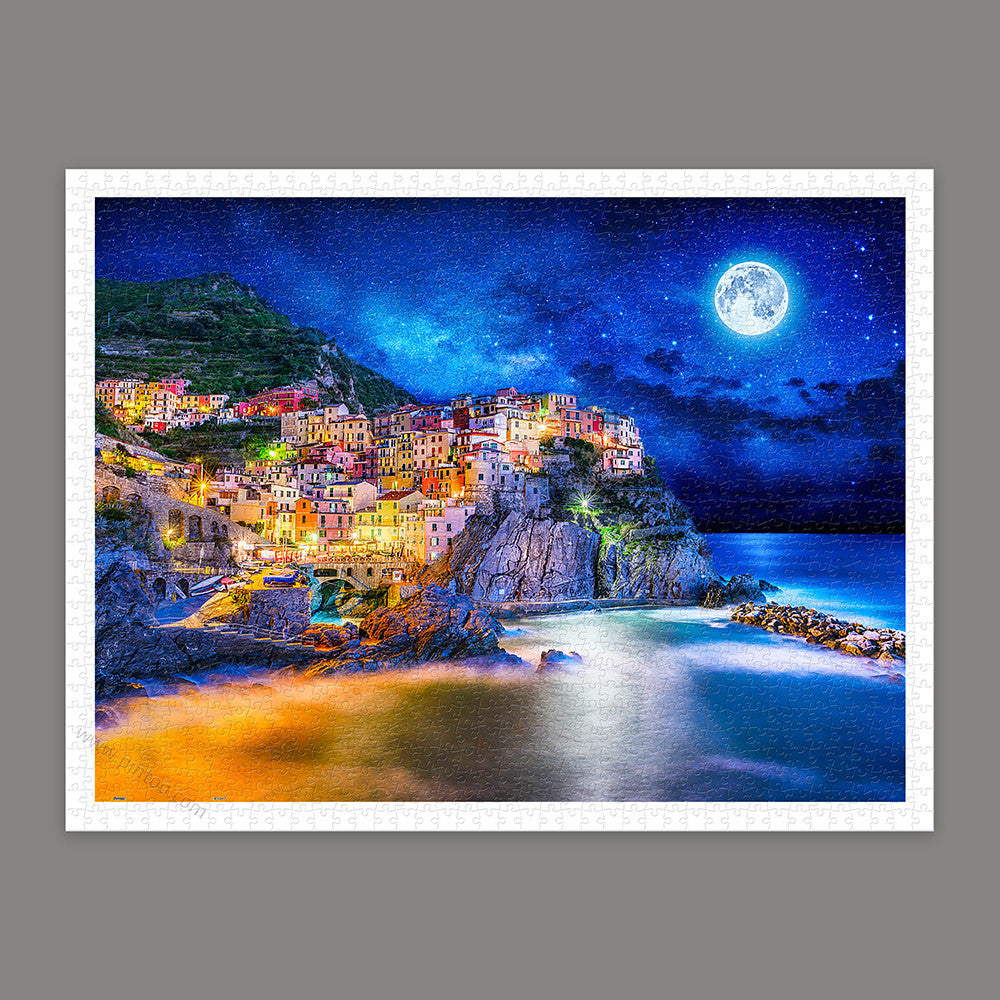 Starry Night of Cinque Terre, Italy (H2056) | 1200 pcs