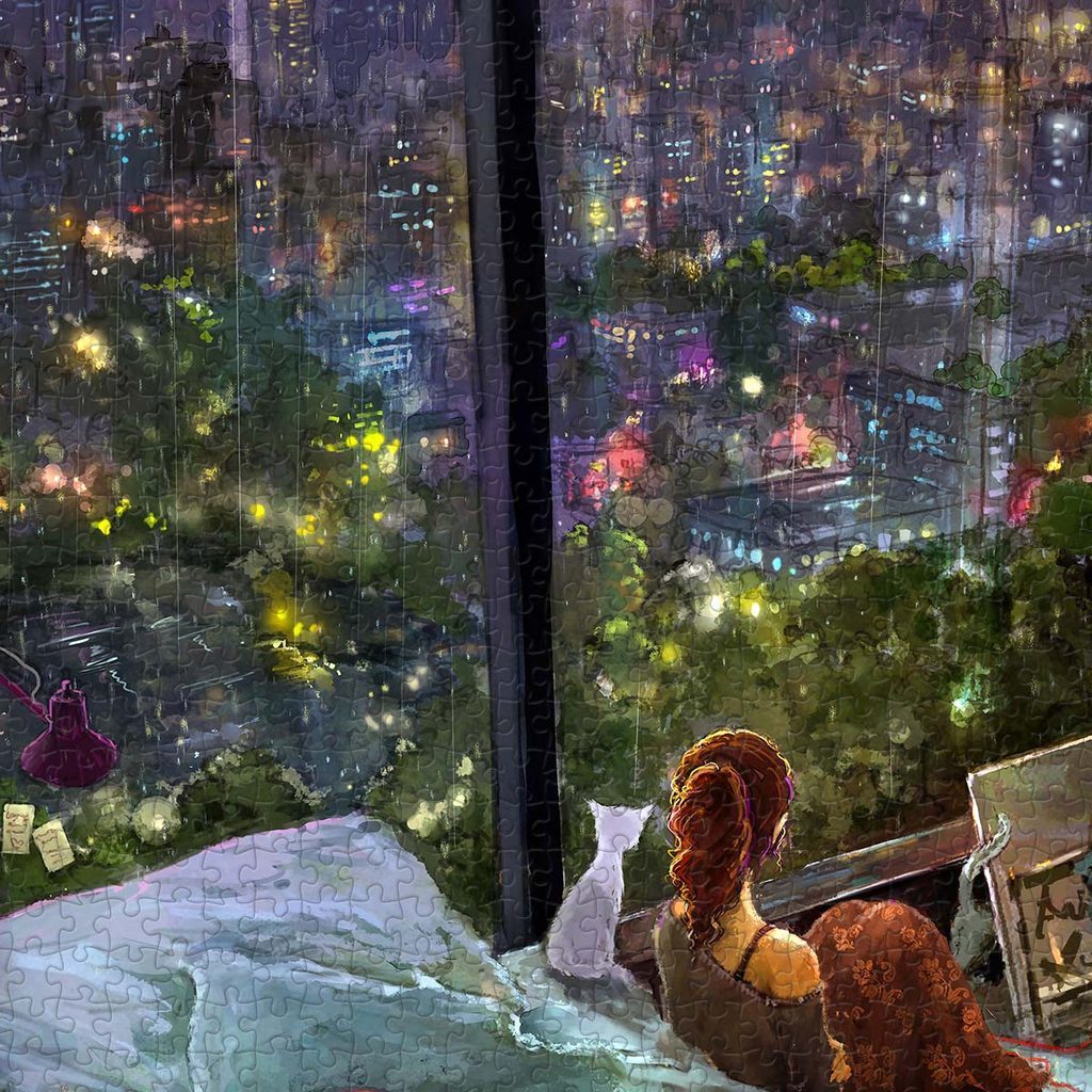 endmion1 - Rainy Night (U1043) | 1008 pcs