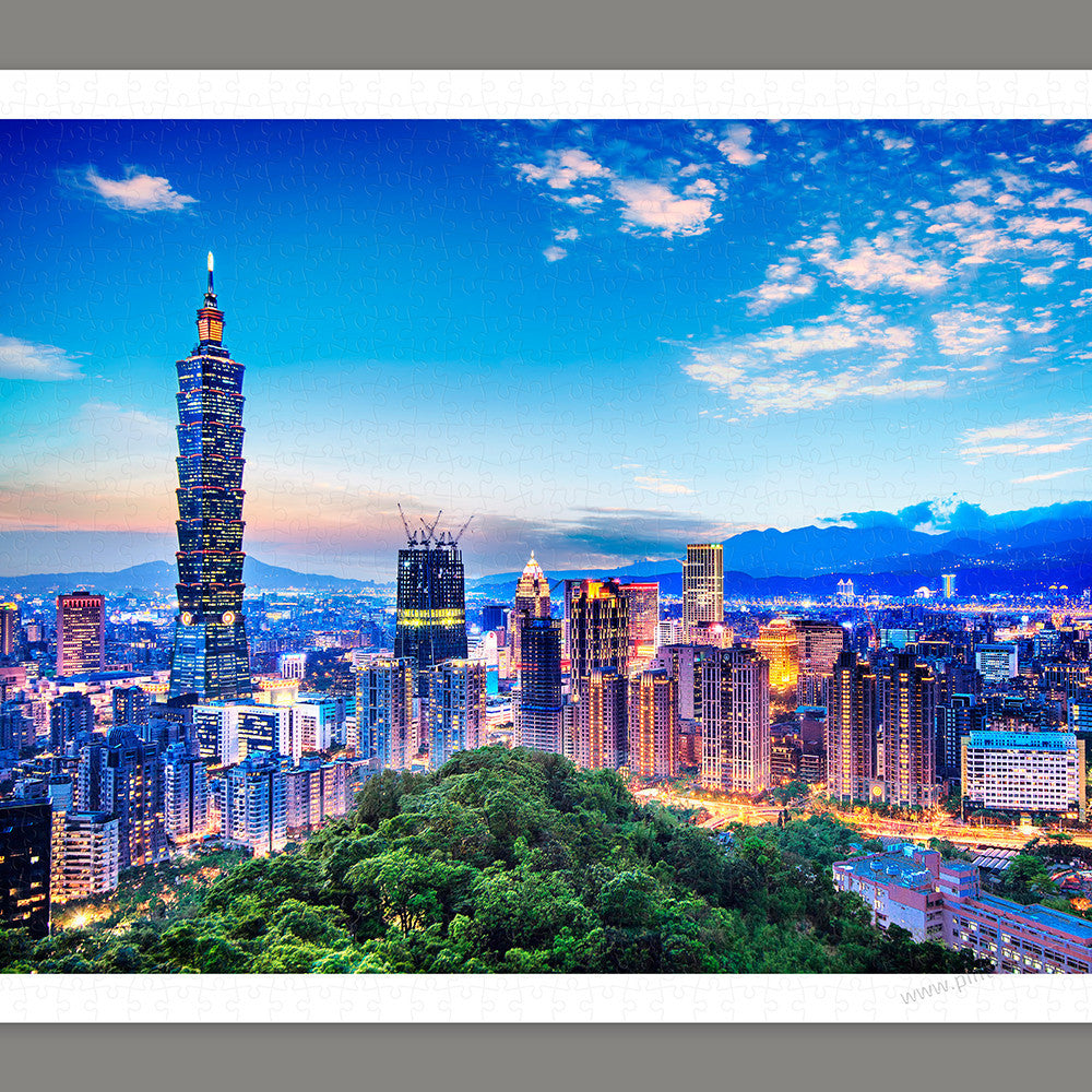 The Beautiful Sunset of Taipei (H1916) | 1000 pcs