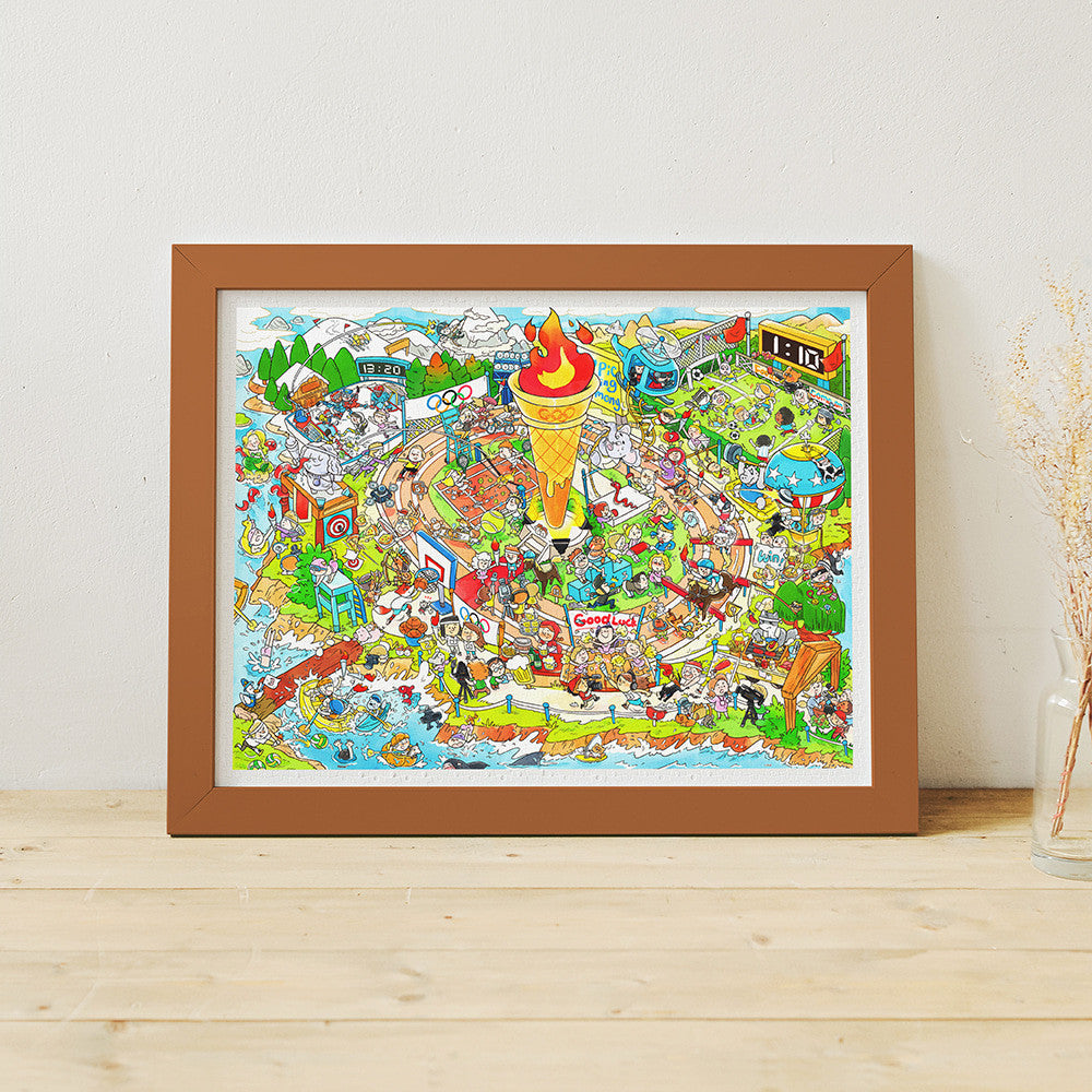 Peiji - The Burning Olympic Flame