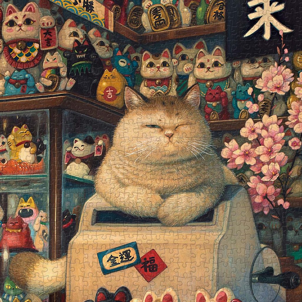 Phoenix Chan - Lucky Cat Shop (U1033) | 1008 pcs