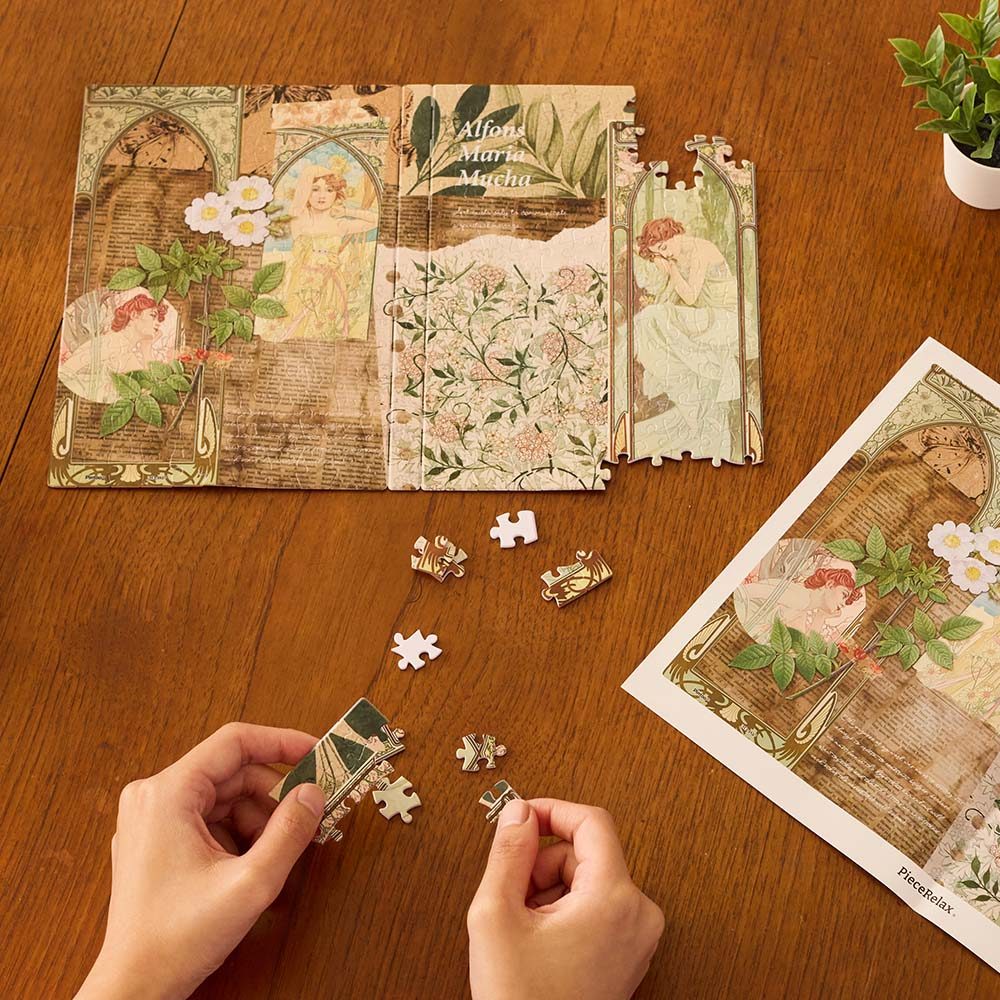 Alphonse Mucha - The Times of the Day (YA1059) | 329 pcs