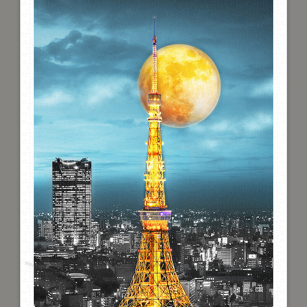 Moon Night Series - Tokyo Tower, Japan