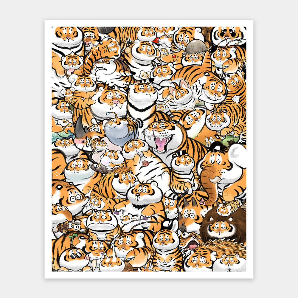Alexander the Fat Tiger - Thousand Faces (2000 pcs)