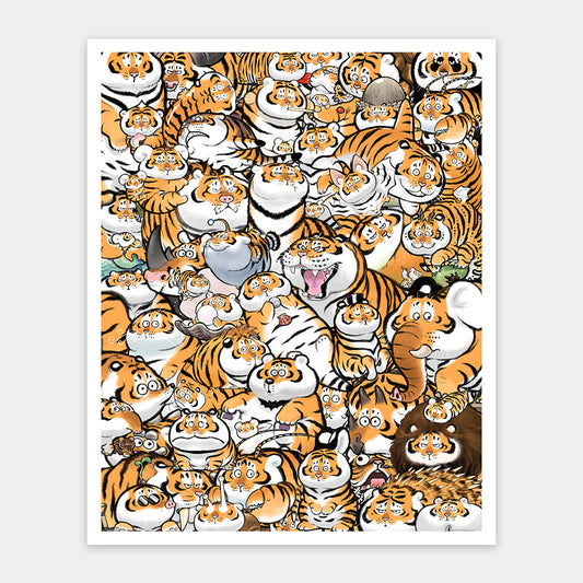 Alexander the Fat Tiger - Thousand Faces (2000 pcs)
