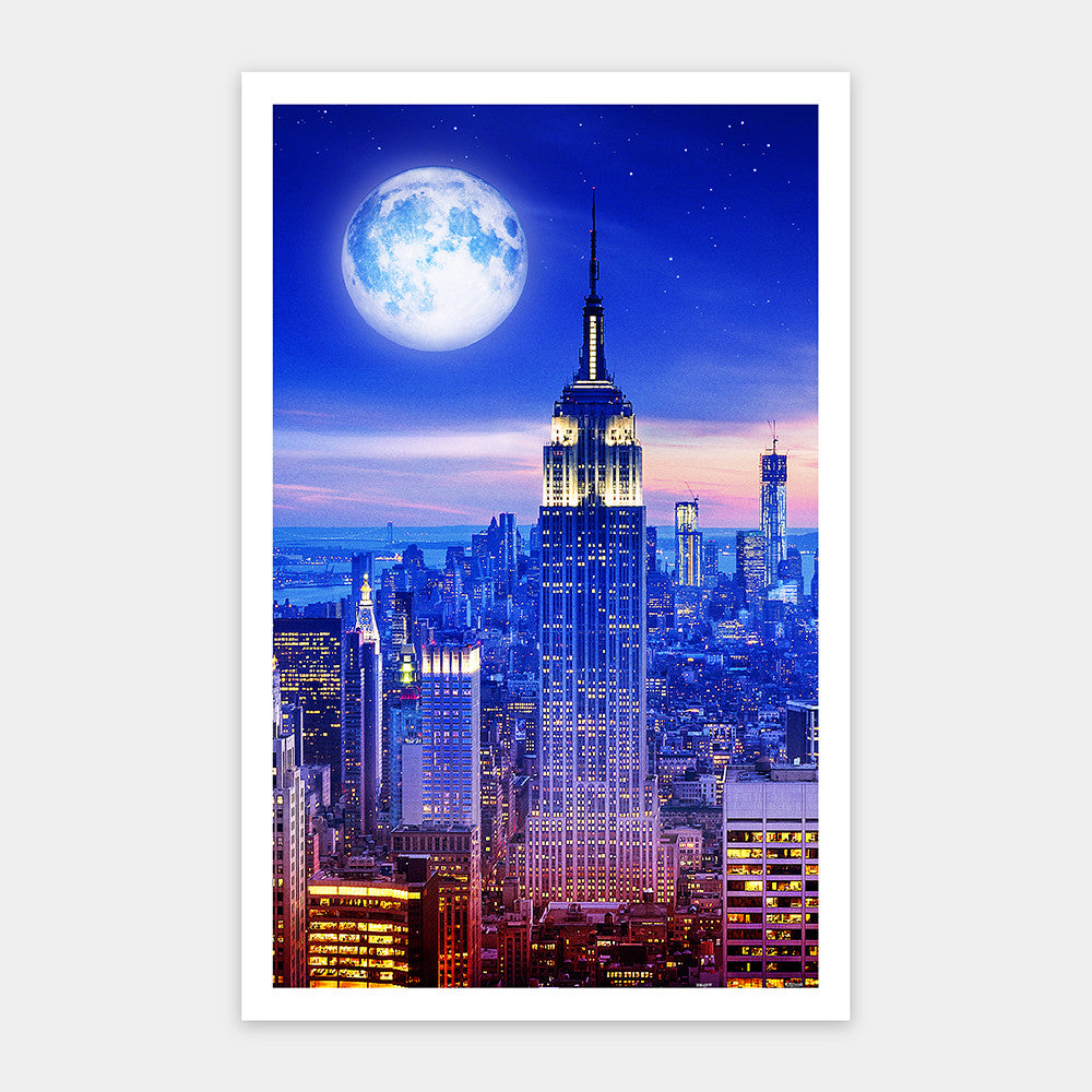Moon Night Series - Empire State Building