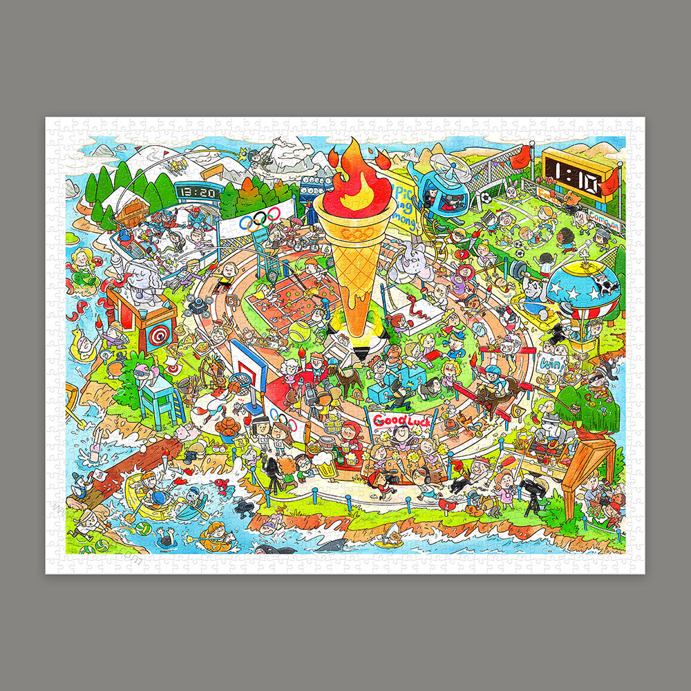 Peiji - The Burning Olympic Flame