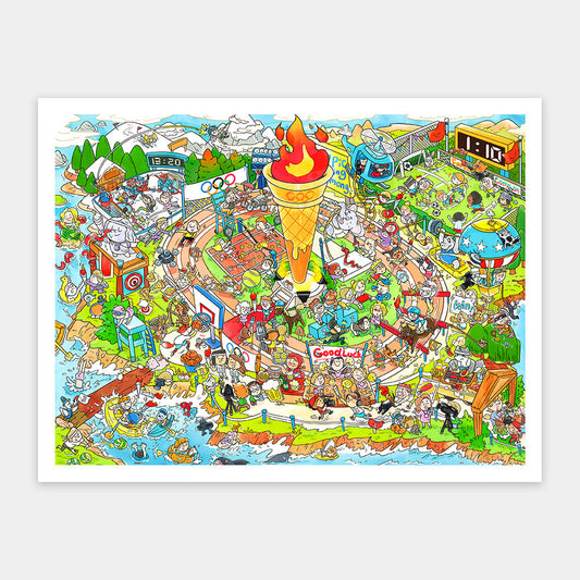 Peiji - The Burning Olympic Flame