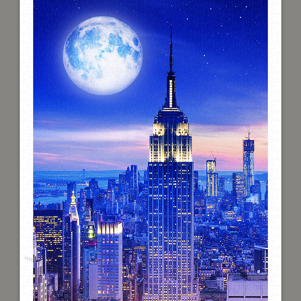 Moon Night Series - Empire State Building