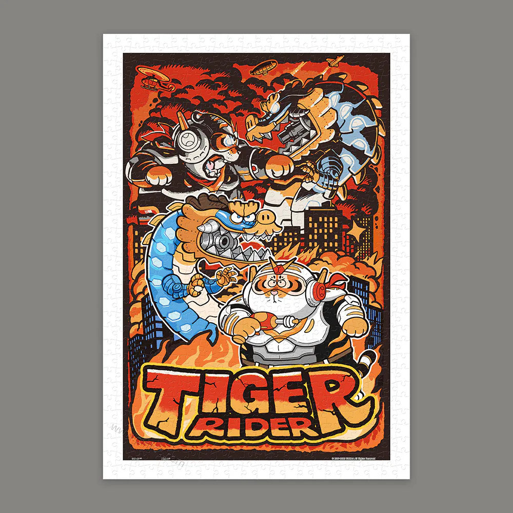 Alexander the Fat Tiger -  Tiger Rider (H3968) | 600 pcs